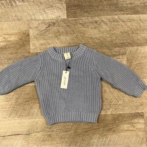 Ayla and Ophelia light blue sweater (9-12months)